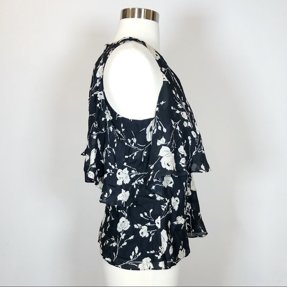 NWT Polo Ralph Lauren Size 2 Silk Floral Blouse new with tags - Picture 3 of 8